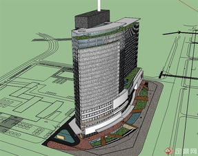 现代工厂办公楼建筑设计与智能化系统集成